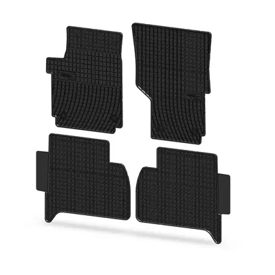 Set covorase auto din cauciuc Volkswagen Amarok 2009-, presuri FROGUM, negre, 4 buc.