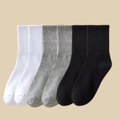 Set 6 perechi de sosete pentru dama, SS060, Multicolor, marime universala (35-39)