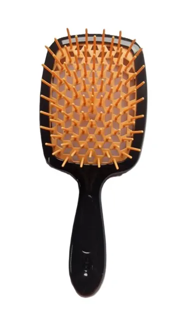 Perie perforata, pentru par, 859H/Orange, Angro
