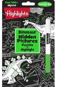 Dinosaur Hidden Pictures Puzzles to Highlight