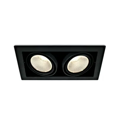 Krona-L/A2 2x30W 2x2700lm 4000K 38° 220-240V IP20 negru