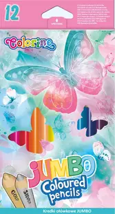 Creioane colorate Colorino - Jumbo Dreams, 12 culori