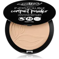 puroBIO Cosmetics Indissouble pudra compacta cu efect matifiant culoare 02 9 g
