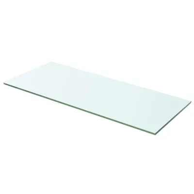 vidaXL Raft din sticlă transparentă, 60 x 20 cm