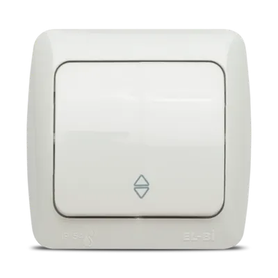 Eva Intrerupator Cap Scara PT IP54 Alb
