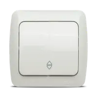 Eva Intrerupator Cap Scara PT IP54 Alb