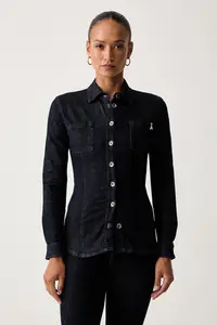 Patrizia Pepe cămașă pentru femei din denim
