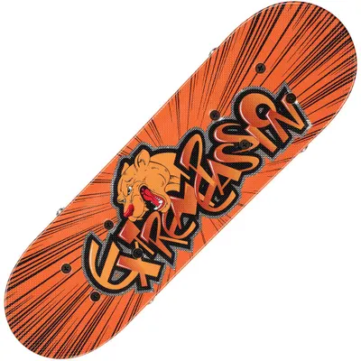 Penny board, Action One, Extreme Passion, print pe ambele fete, 41 x 12 cm, Multicolor