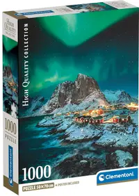 Puzzle Clementoni din 1000 de piese - Insulele Lofoten