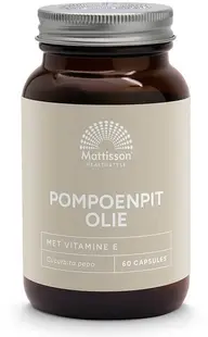 Pumpkin Seed Oil, 60 capsule, Mattisson Healthstyle