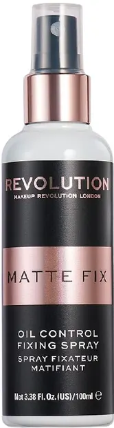 Makeup Revolution - Spray de fixare machiaj Matte Fix, 100 ml