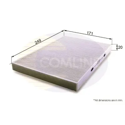 Filtru, aer habitaclu COMLINE EKF262