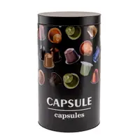 Recipient pentru capsule de cafea negru Black3D – Dakls