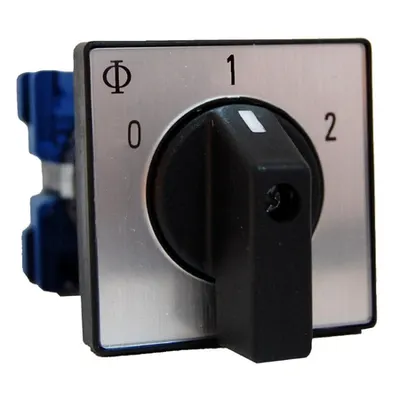 Comutator 0-1-2, 1p/10A