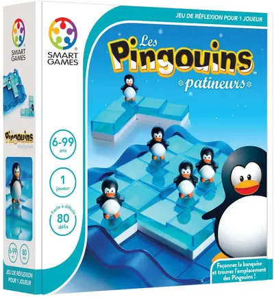 Joc de logică pentru copii Smart Games Originals Kids Adults - Pinguini pe gheata