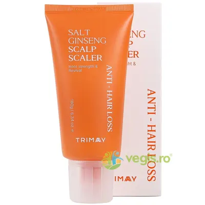 Exfoliant pentru Scalp pentru Curatare Profunda pe Baza de Sare cu Ginseng si Complex de Ferment 180ml