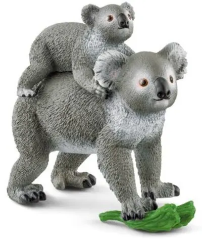 Schleich Wild Life - Set de figurine Mama Koala și Bebelușul