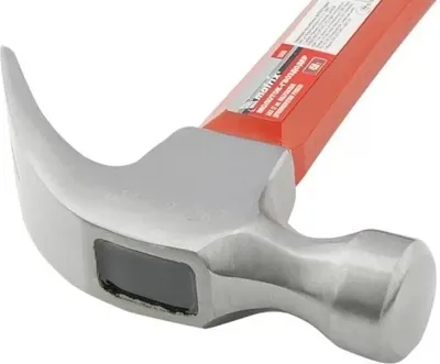 Ciocan cu gheare TOTAL MTX - 450 g, față de 27 mm, mâner din fibră de sticlă, cu cauciuc