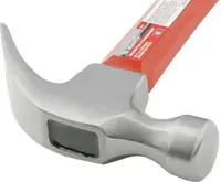 Ciocan cu gheare TOTAL MTX - 450 g, față de 27 mm, mâner din fibră de sticlă, cu cauciuc