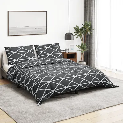 Gossi set cu husa de pilota, gri, 260x240 cm, bumbac