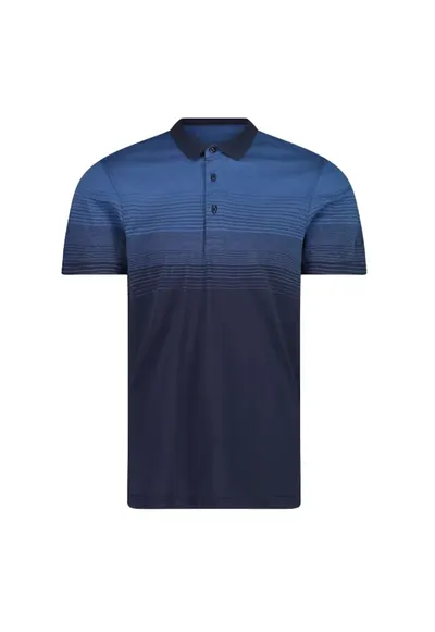 Tricou barbati POLO 33N5547 - albastru/negru