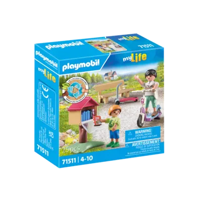 Playmobil-Schimb de Carti pentru Pasionatii de Lectura