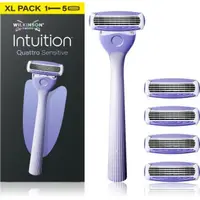 Wilkinson Sword Intuition Quattro Sensitive aparat de ras + lame de rezervă