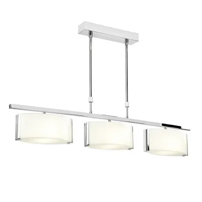 Plafoniera Clef 3lt linear semi flush