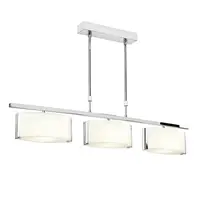 Plafoniera Clef 3lt linear semi flush