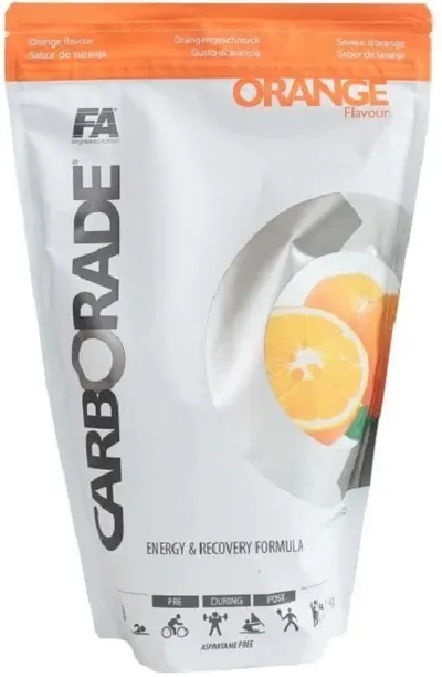 Carborade, Energy & Recovery Formula, portocală, 1 kg, FA Nutrition