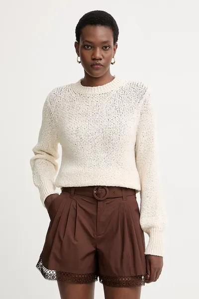 BOSS pulover pentru femei, cu bumbac Fibiscus