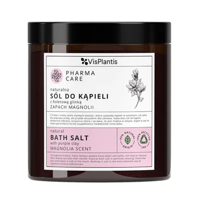Sare de baie Pharma Care cu Argila Mov si Magnolie, Green Pharmacy | 800 g