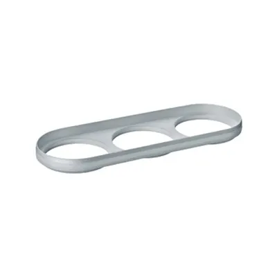 Ferronego Installation frame 111 round / 3-fach silver
