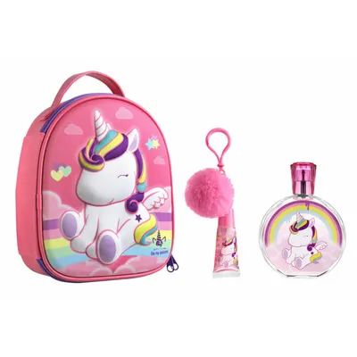 Set parfum copii, Air-Val, Eau My Unicorn, 2 piese, 100 ml