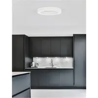 Plafoniera MORBIDO Nisipiu Alb Aluminiu & Acrylic LED 48W 230Volt 3730Lm CCT Dimabil 2700K - 4000K IP20 Remote Control Included CRI>80