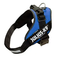 Ham ergonomic K9 Power, albastru, impermeabil, reflectorizant, 71-96 cm x 28-40 kg