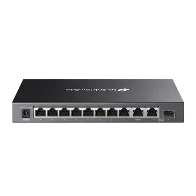 Comutator TP-Link - Omada DS110GMP, 10 porturi, negru