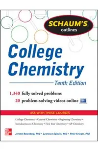 Schaum's Outline of College Chemistry: 1,340 Solved Problems + 23 Videos