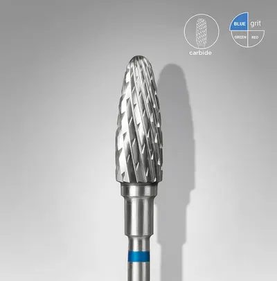 Staleks Capat Freza Carbid Albastru forma Con FT90B050/13