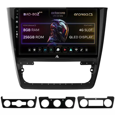 Navigatie Skoda Yeti, Android, Z-Octacore 8GB RAM + 256GB ROM, 10.1 Inch - AD-BGZ10008+AD-BGRKIT040