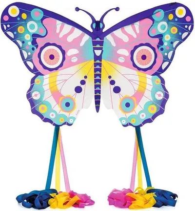 Zmeu de hartie Djeco - Fluture, marime MAX
