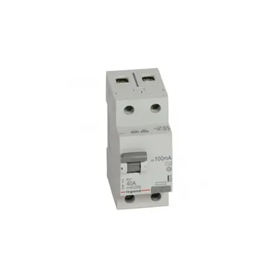 Intrerupator diferential RCD RX³ - 2P 230 V~ - 40 A - 100 mA - tip AC