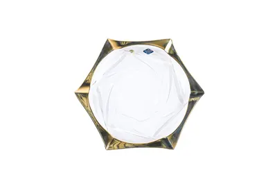 Platou SOFT FLAMENCO, 33 cm, sticla