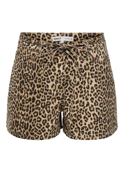 Pantaloni scurti dama 15347131 - Bumbac - Maro - Maro