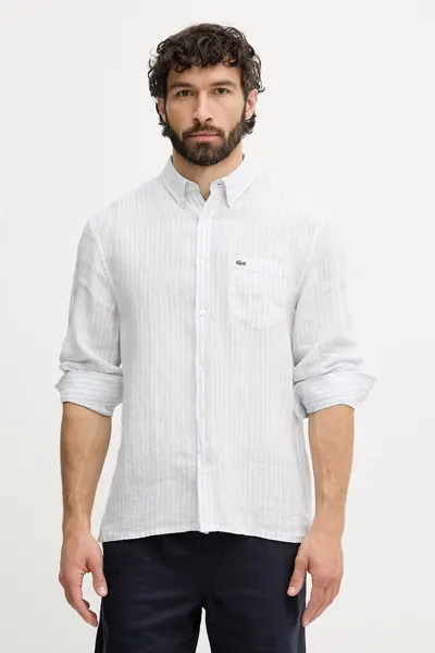 Lacoste Cămașă pentru bărbați din in