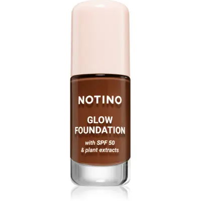 Notino Glow Foundation With SPF 50 & Plant Extracts make-up pentru luminozitate SPF 50 02 Deep Cool 30 ml