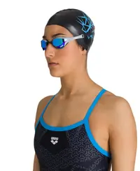 Arena Zwembril Cobra Ultra Swipe Mirror Blauw/Zilver