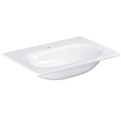 Lavoar Grohe Essence 3956400H, 70 x 48.5 cm, montare pe perete, preaplin, anti-aderent, anti-bacterian, ceramica sanitara, Alb