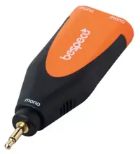Adaptor Bespeco - SLAD165, 3,5 mm - 6,3 mm, negru/portocaliu