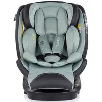 Scaun auto Chipolino Hypnotic Basil I-Size 40-150 cm cu sistem Isofix, Top tether, Sezut rotativ